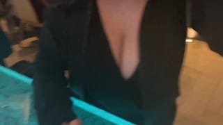 Ava Adams After Scene Blowjob!!