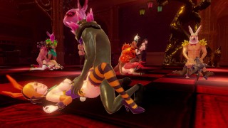 Bang-Bang Rabbits [3D Hentai, 4K, 60FPS, Uncensored]