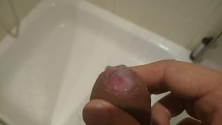 Erste Video mit einem Cumshot mit Erregung
