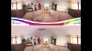 [HOLIVR 360 VR Porn] Hot Milking Massage, Blonde Loves Sucking My Dick
