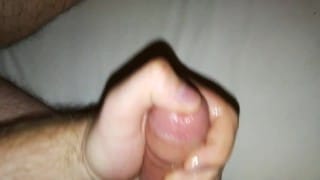 Two Gummy Worm inside urethra, cumming out, sounding