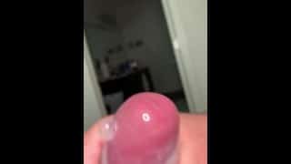 after yoga meat massaging in a condom