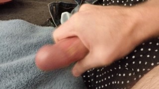Close Up Solo Straight Male Masturbation Until My Cumshot