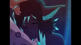 (Converted to 60FPS) Cat sucking a tiger (Eipril animation)