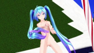 【RAY-MMD R-18】Star Night Snow【[はれる屋] 水着v1_066sw】