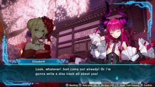 Fate/Extella LINK Full Playthrough Part 5 ALL 50 DLC Sexy Outfits JAP ENG