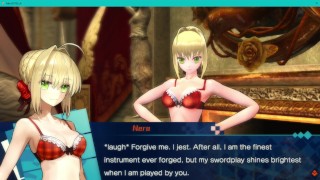 Fate/Extella True Route Golden Poem Walkthrough Part 7 JAP ENG Sexy Outfits