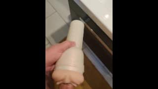Guy uses his fleshlight 60FPS