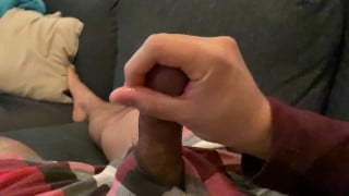 Israeli come home horny and cum