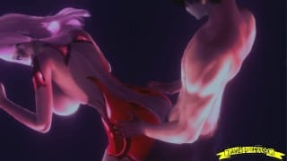 Melona and Gray 3D HENTAI Crossover Series