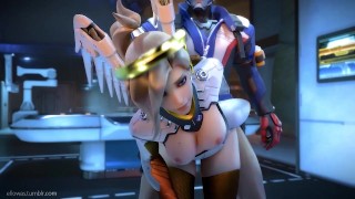 Mercy and Soldier Doggy by Ellowas | HD 60FPS: ouo.io/c98W23