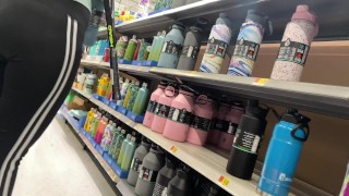 Nerd Showing Ass at Wally World | Candid 4k