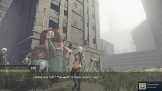NieR:Automata GOTY 2B Nude Mod Sexy Outfit Full Walkthrough Part 11 JAP ENG