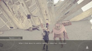 NieR:Automata GOTY 2B Nude Mod Sexy Outfit Full Walkthrough Part 21 JAP ENG