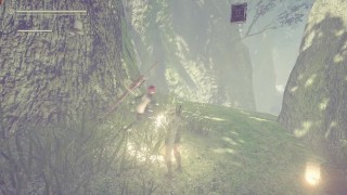 NieR:Automata GOTY 2B Nude Mod Sexy Outfit Full Walkthrough Part 23 JAP ENG