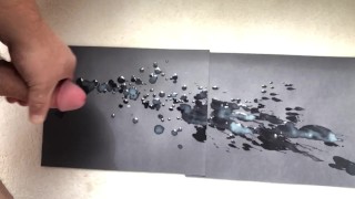 Slow motion (slo-mo) cumshot – shooting my huge load