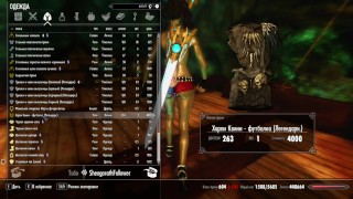 TES5 Skyrim My Own Mod Build Gameplay With Half-naked Orc Woman: Pirates