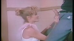 Ginger Lynn bangs the coach
