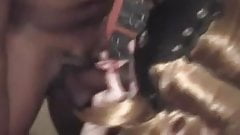 Masked wife submits to BBC while hubby films