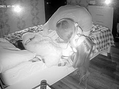 Friends interrupt sex with an incredible pretty teen